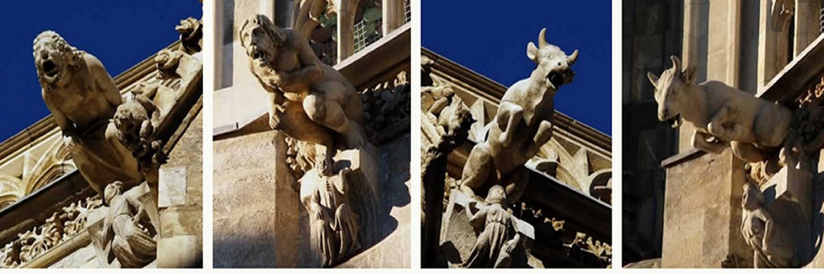 Gargoyles - St. Stephen's Cathedral, Vienna, Austria
