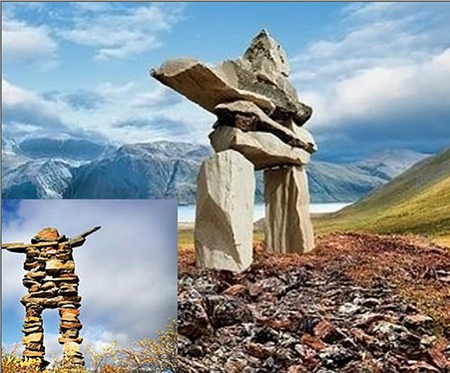 The Inuit and earlier peoples of Arctic Canada cold-hammered meteoric iron and native copper in order to make tools, but neither they nor other indigenous peoples of northern North America practized high - temperature metalworking