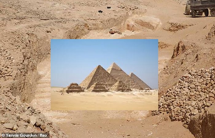 4,500-Year-Old Ramp Might Explain How Huge Stones Were Transported To Great Pyramids’ Building Site