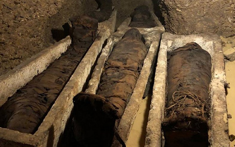 Ptolemaic burial chambers found at Tuna El-Gebel in Minya, Egypt