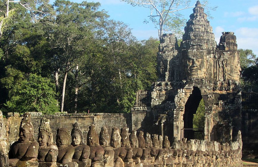 South gate of Angkor Thom