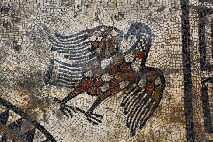 Beautiful depiction of an eagle. Image credit: Denis Gliksman-Inrap