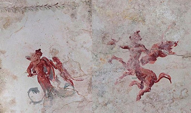 Sphinx Room Discovered At Emperor Nero's Famed Domus Aurea (Golden House)