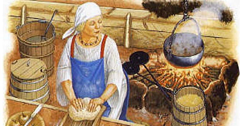 Viking Age kitchen and food