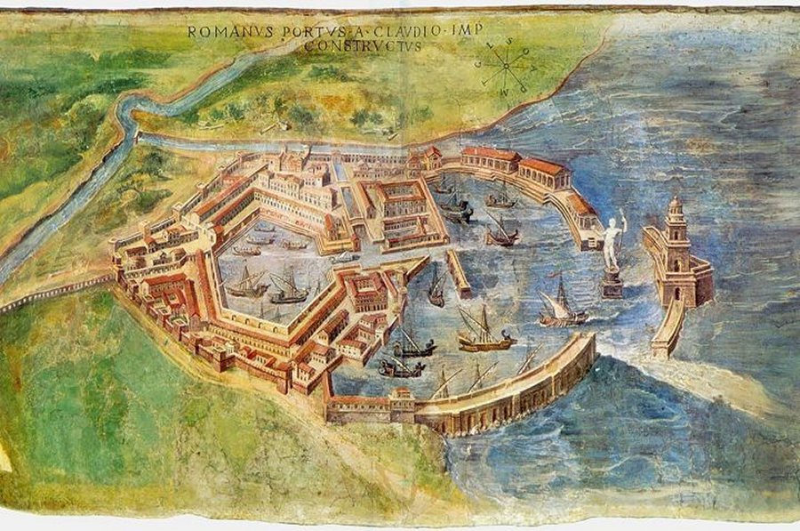 Portus, the ancient harbor of Rome