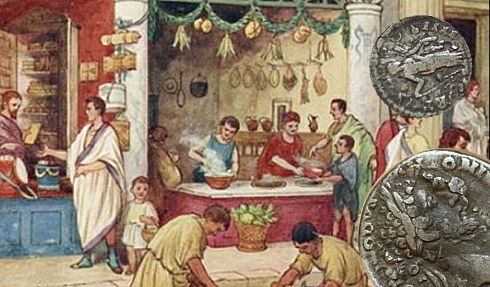 Daily shopping in ancient Rome