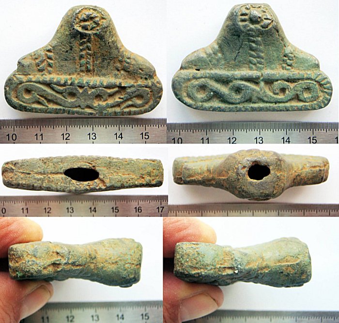 Part of the hilt of the sword of the XI-XIII centuries from Läänemaa. Picture is illustrative. Source: Department for the Protection of Antiquities