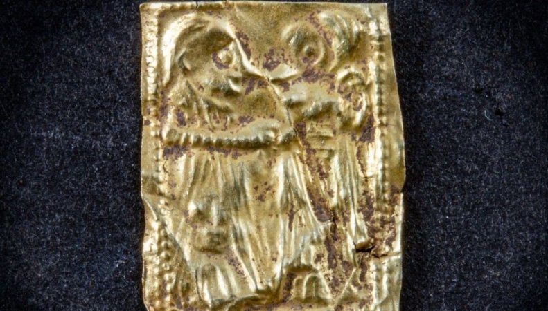 Mysterious Pre-Viking Gold Foil Figures Baffle Scientists