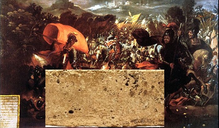 A 1.93-kilogram gold bar was part of looted Aztec treasure. Image credit: INAH (Mexico's National Institute of Anthropology)
