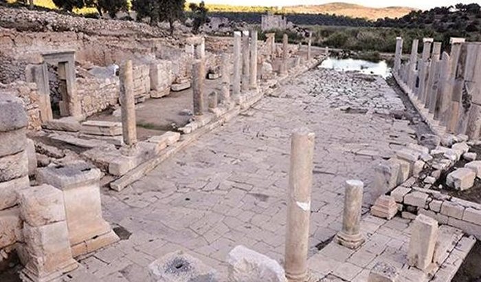 Long-term excavations at Patara. Last year the works focused on the Basilica, the Liman Hamam, the Palestra, the Tepecik Acropolis, and the Ancient Lycia Waterway. DHA Photos