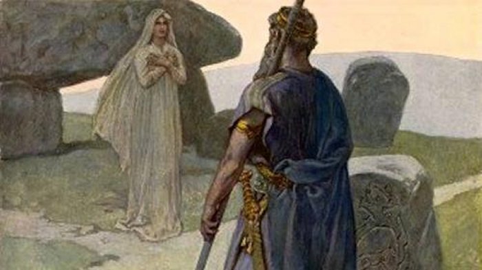 “Odin and the Prophetess” by Emil Doepler (1910)