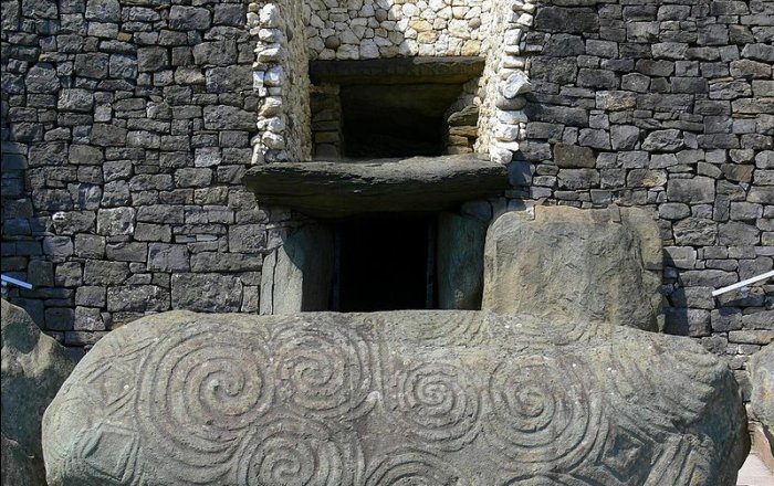 Entrance passage to Newgrange