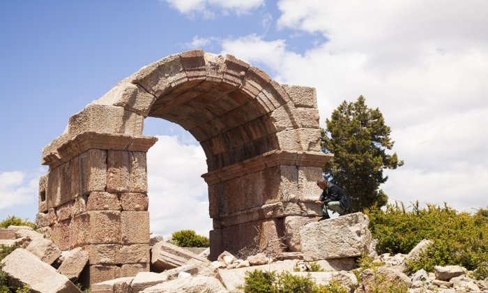 Zengibar castle and ancient city of Isaura