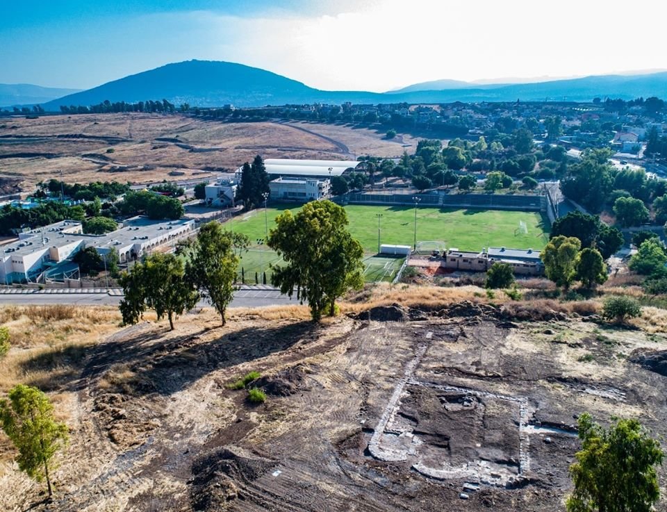 The excavation site, Image credit: Alex Wigman/Israel Antiquities Authority 