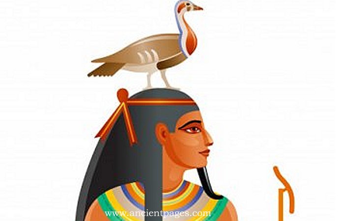 Gengen Wer - Goose God Who Guarded The Celestial Egg Containing The Life Force In Egyptian Beliefs