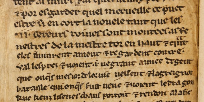 One Of The Oldest Manuscripts Fragments Of The Famous Merlin Legend Discovered