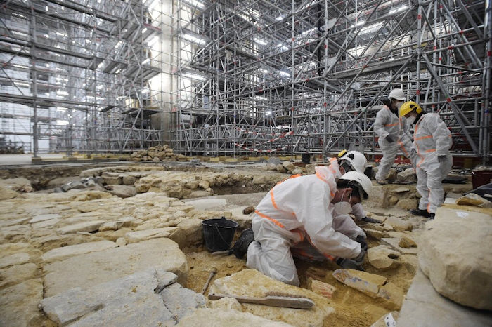 Surprising Discovery Of Ancient Sarcophagus At Paris' Notre-Dame Cathedral