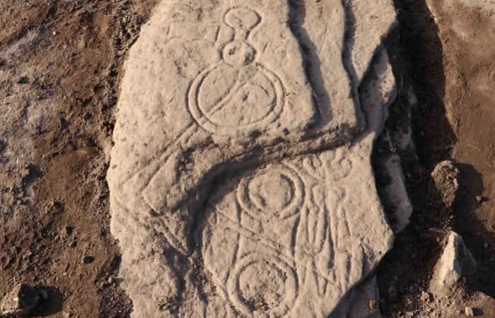 Rare Pictish Symbol Stone Found Near The Battle Of Nechtansmere Site