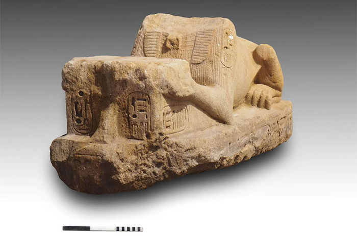 Mini Sphinxes, Huge Baboon Statue And Blocks From Khufu's Reign Discovered In Heliopolis