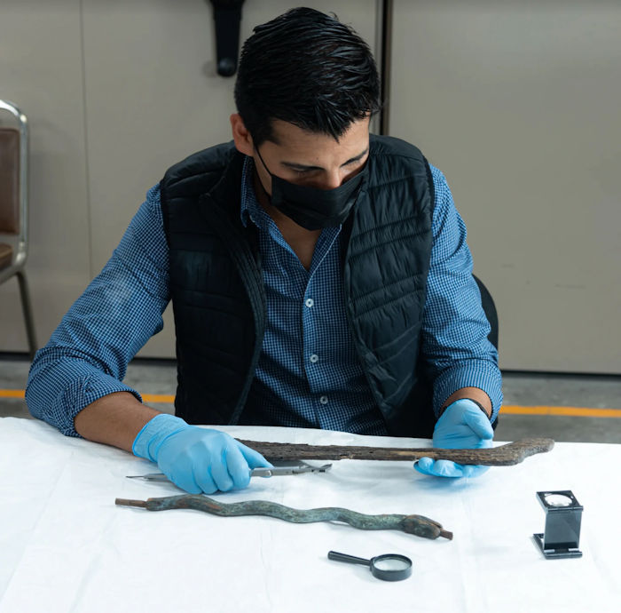 2,550 Submerged Wooden Objects Recovered From The Templo Mayor Of Tenochtitlan