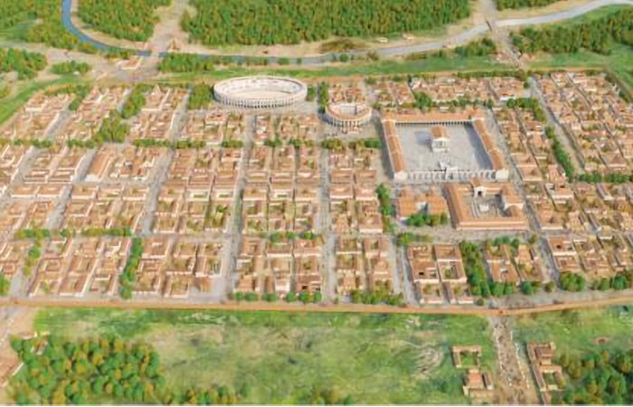 Stunning Reconstructions Shows What Colchester Looked Like During Roman Times