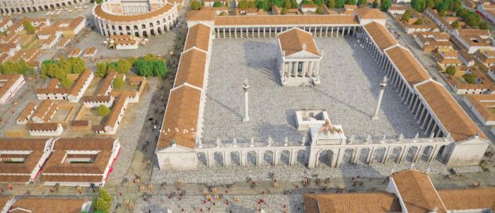 Stunning Reconstructions Shows What Colchester Looked Like During Roman Times