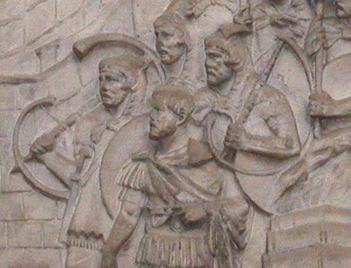 Cornicen on Trajan's Column