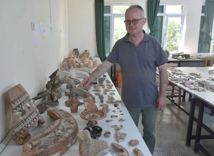 Unique 2,500-Year-Old Ritual Wash Basin Painted With Mythological Figures Discovered In The Ancient City Of Klazomenai