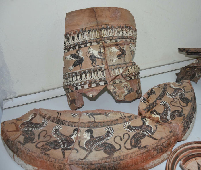 Unique 2,500-Year-Old Ritual Wash Basin Painted With Mythological Figures Discovered In The Ancient City Of Klazomenai
