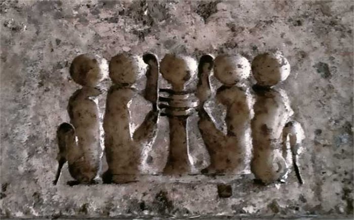 Excavations in ancient Buto temple, at Tel Al-Farayeen, Kafr El-Sheikh in the northern Nile Delta.
