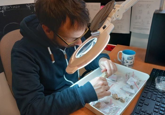 The mammal bones were analysed by palaeontologists from the University of Warsaw, the Polish Academy of Sciences in Kraków and the University of Wrocław (Credit: M. Kot)