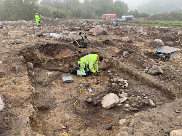 Wonderful Viking Silver Treasure Uncovered In Täby In Stockholm, Sweden