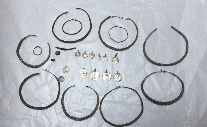 Wonderful Viking Silver Treasure Uncovered In Täby In Stockholm, Sweden