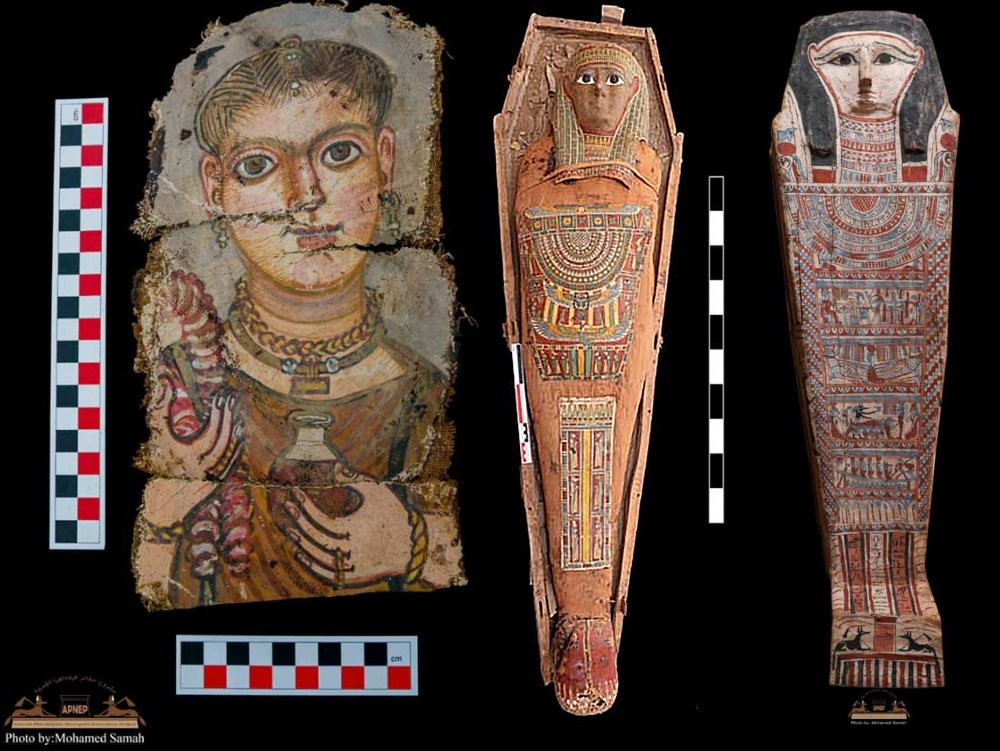 Gerza village - Egypt - unearthed portraits