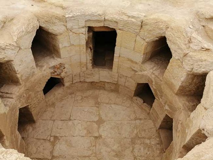 The excavated area of Gerza Village, Faiyum, Egypt