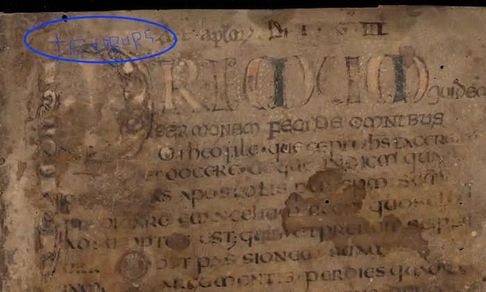 Secretly Engraved Woman Name Discovered In Medieval Manuscript - Who Was Eadburg?