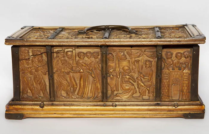 Extremely Rare 700-Year-Old French Gothic Ivory Casket At Risk Of Leaving The UK