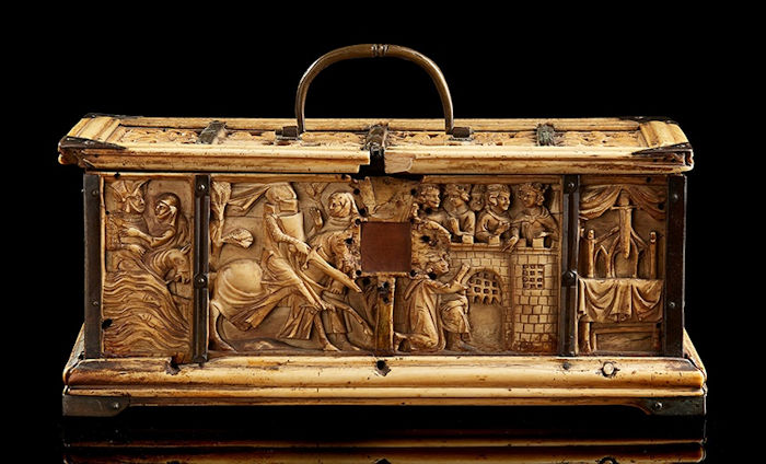 Extremely Rare 700-Year-Old French Gothic Ivory Casket At Risk Of Leaving The UK