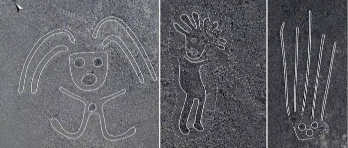 168 Unknown Geogplyphs Discovered In The Nazca Desert By Drones