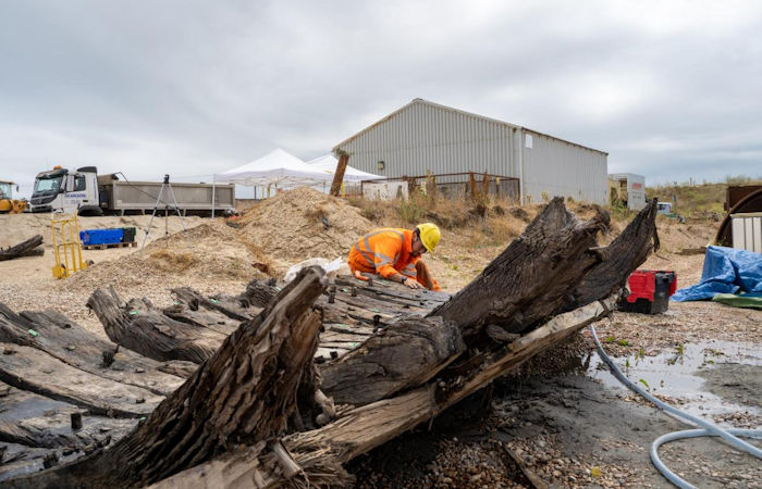 Rare Unexpected Discovery Of Elizabethan-Era Ship At Quarry 300 Meters From The Coast