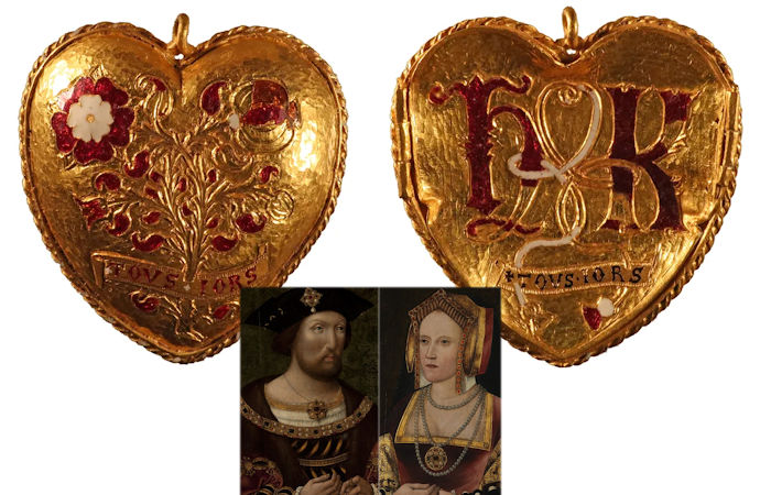 Beautiful Tudor Gold Pendant Linked To Henry VIII And Katherine Of Aragon Discovered By A Metal-Detectorist