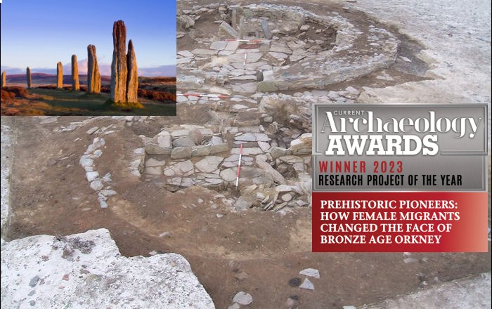 Impressive Study Highlights Female-Led Migration Into Bronze Age Orkney And Wins Prestigious Award For 2023