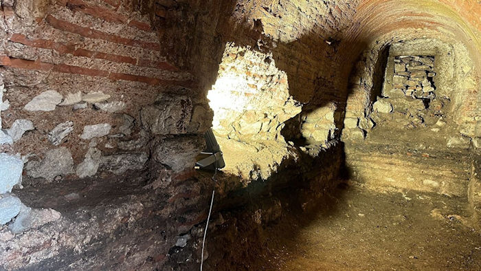 Secret 1,500-Year-Old Underground Tunnel With Mosaics And Roman Statue Found In St. Polyeuktos Church