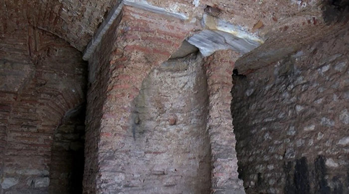 Secret 1,500-Year-Old Underground Tunnel With Mosaics And Roman Statue Found In St. Polyeuktos Church