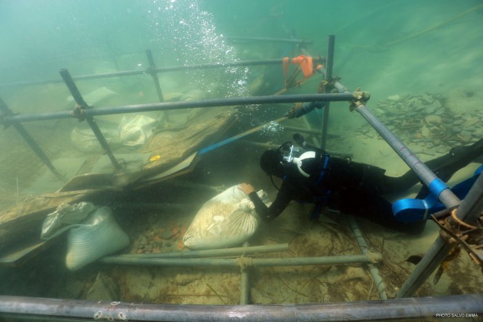 Almost Intact Roman Shipwreck Marausa 2 Filled With Artifacts Recovered Off The Coast Of Sicily