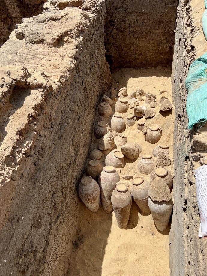Hundreds Of Ancient Sealed Wine Jars Found In Mysterious Tomb Of Meret-Neith In Abydos