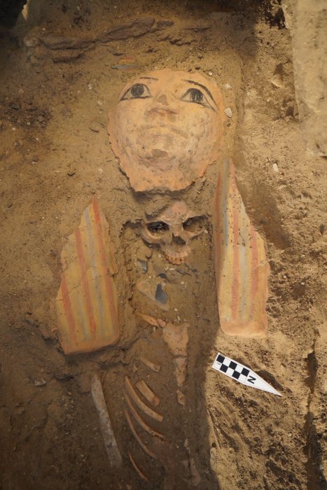 Ancient Egyptian Tombs With Stunning Trove Of Artifacts And Human Remains Unearthed In Saqqara