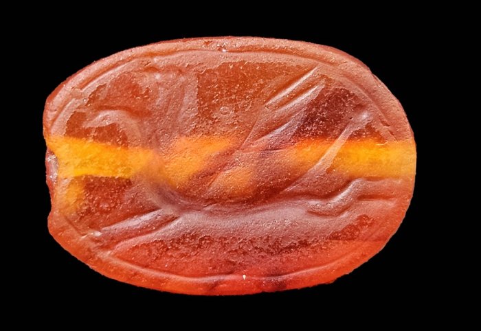 Rare 2,800-Year-Old Assyrian Scarab Amulet Found In Lower Galilee