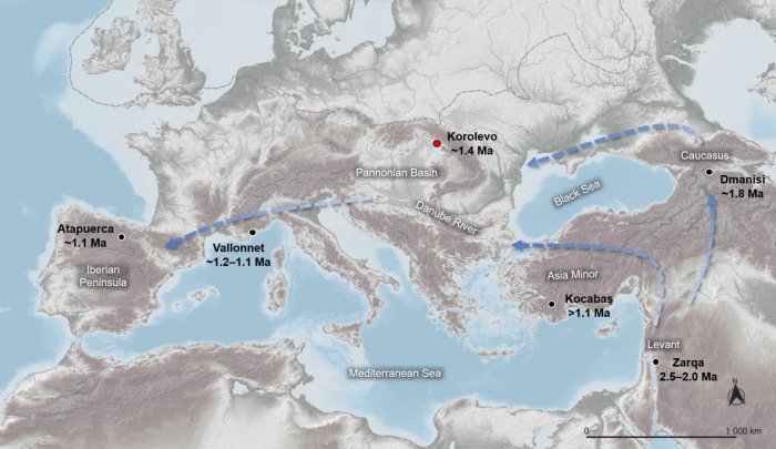First Humans Appeared In Europe 1.4 Million Years Ago - Stone Tools Found At Korolevo Reveal