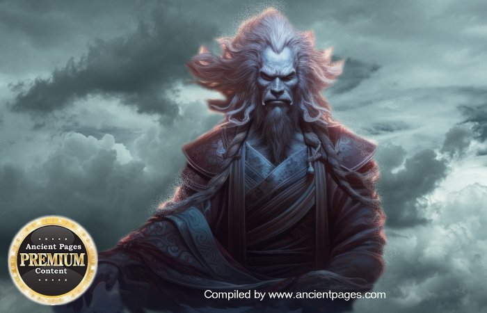Master Yu Shi Who Poured The Rains From A Watering Can Was Revered Deity In Chinese People's Beliefs